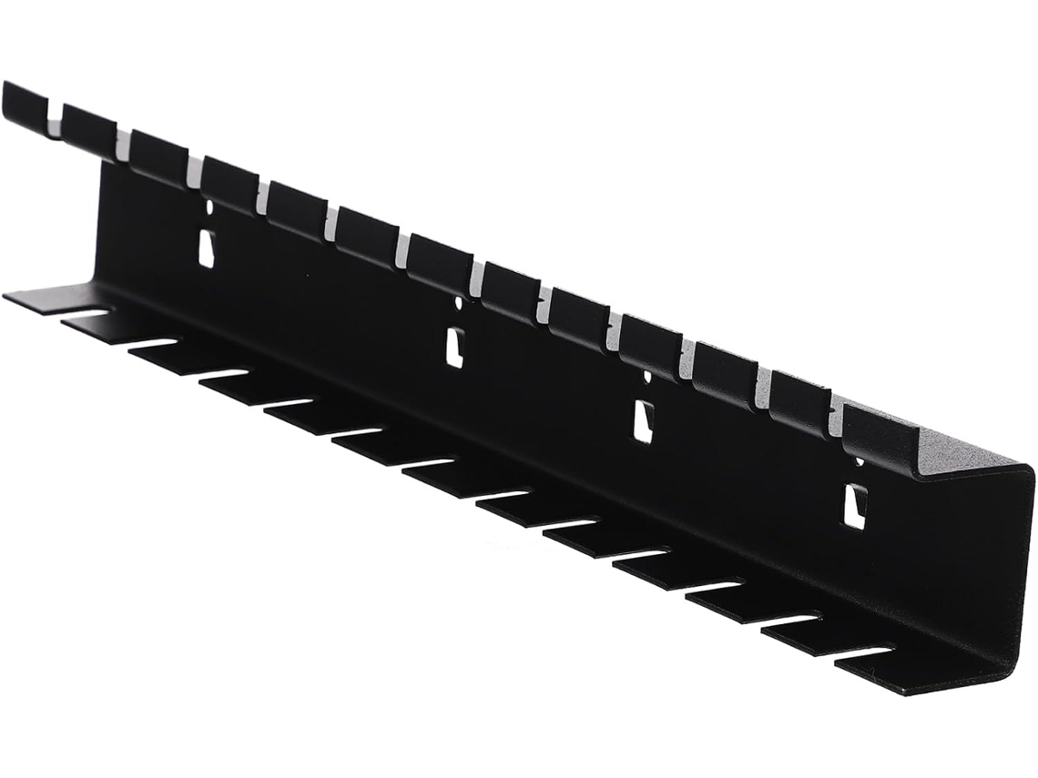 Suporte E Organizador De Ferramentas Multiuso Para Chaves De Fenda, Para Painel Perfurado Preto.