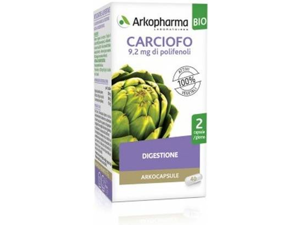 Suplemento Alimentar ARKOPHARMA Arcocapsule Alcachofra Bio (40 cápsulas)