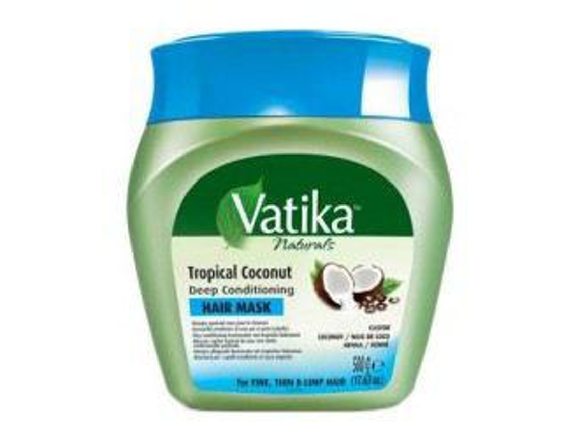 Vatika Máscara Coco Condicionamento Profundo