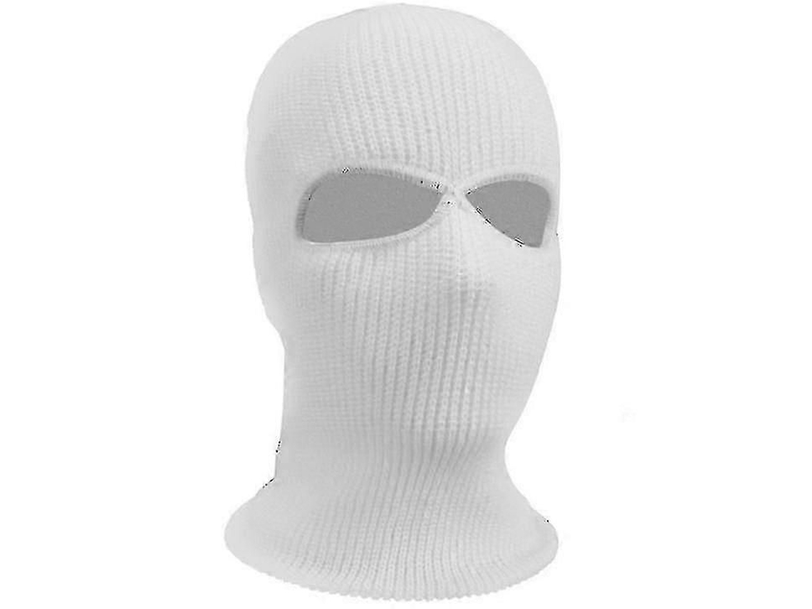 Balaclava Com Dois Orifícios, Touca De Rosto Inteiro