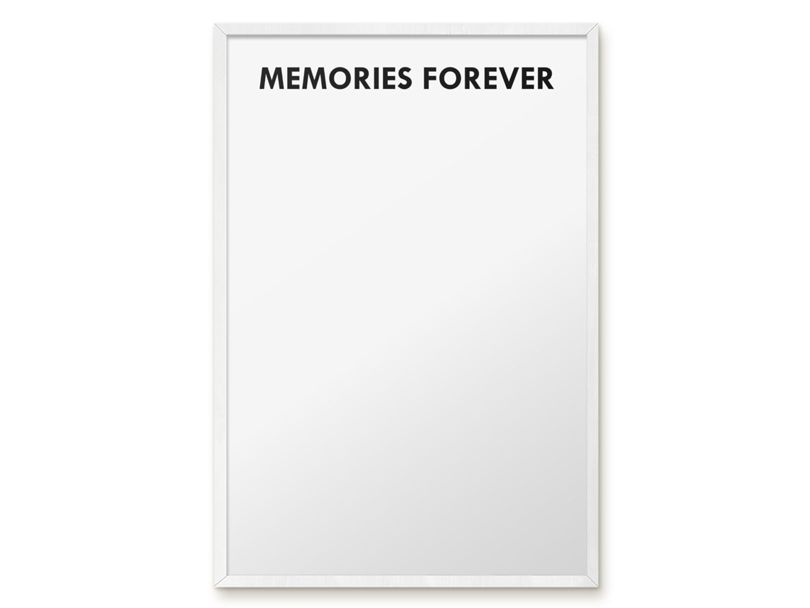 Magnetic Board Memories Forever For The Living Room Espelharte (40x60 Cm)