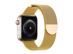 Pulseira De Substituição Panoona Para Apple Watch 38/40/41/série 11-10 42mm Dourado