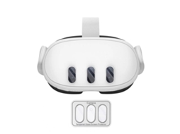 Película Vidro Temperado Proteção Lente Câmera, Acessório Independente para Óculos Realidade Virtual, Conjunto com 2 Unidades ZYBLSSBB