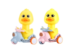 Moto Pressione O Patinho Pushback Carro Carro de Brinquedo Infantil Carro de Inércia Do Bebê 2Pcs-Azul Rosa JEDBESETZT