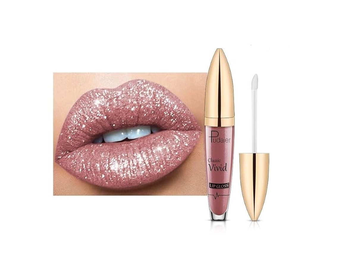 Popular Pudayier Matte Pérola Brilho Labial Antiaderente Copo Lábio Esmalte Coloração Batom Líquido Lábio Mel Ehstmind (11)