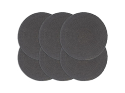 Placemat, Placemats Vidaxl Cinzeto Algodão (n/a)