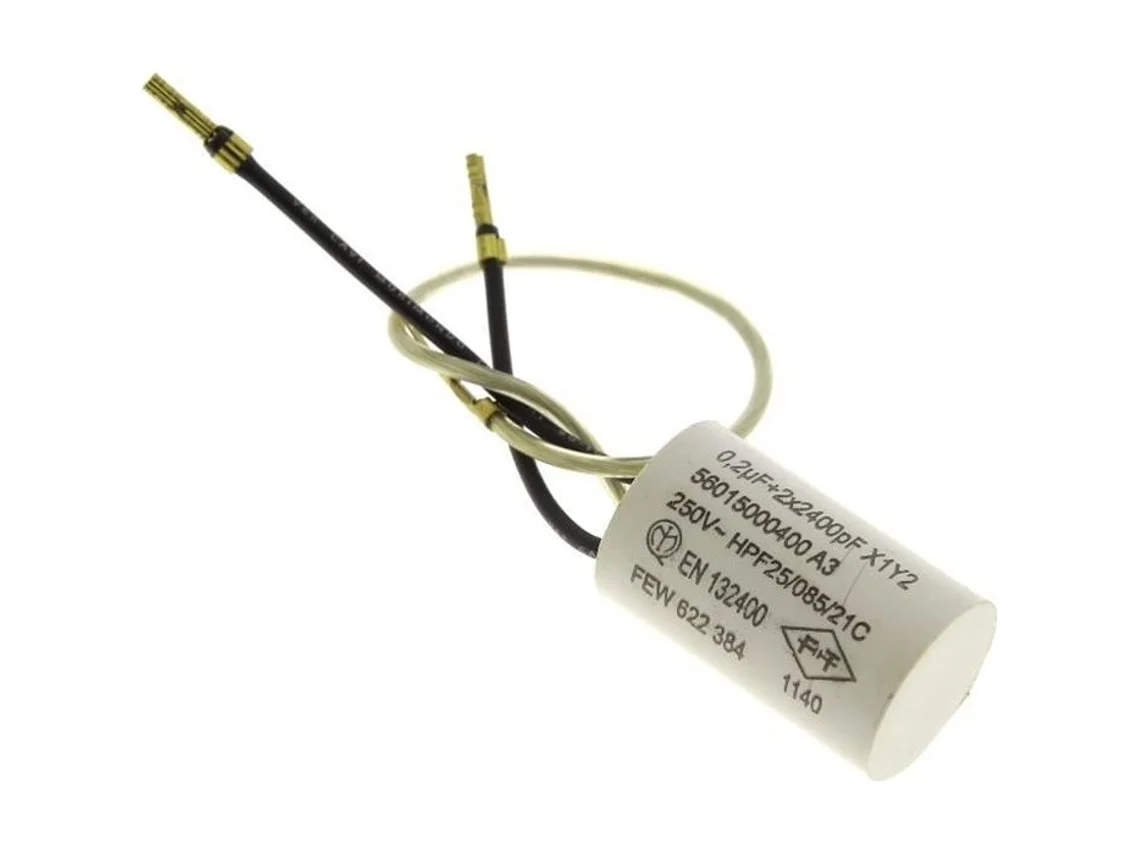 Capacitor - AEG - Milwaukee - 0,22µF - 2x2400pF - Com fio