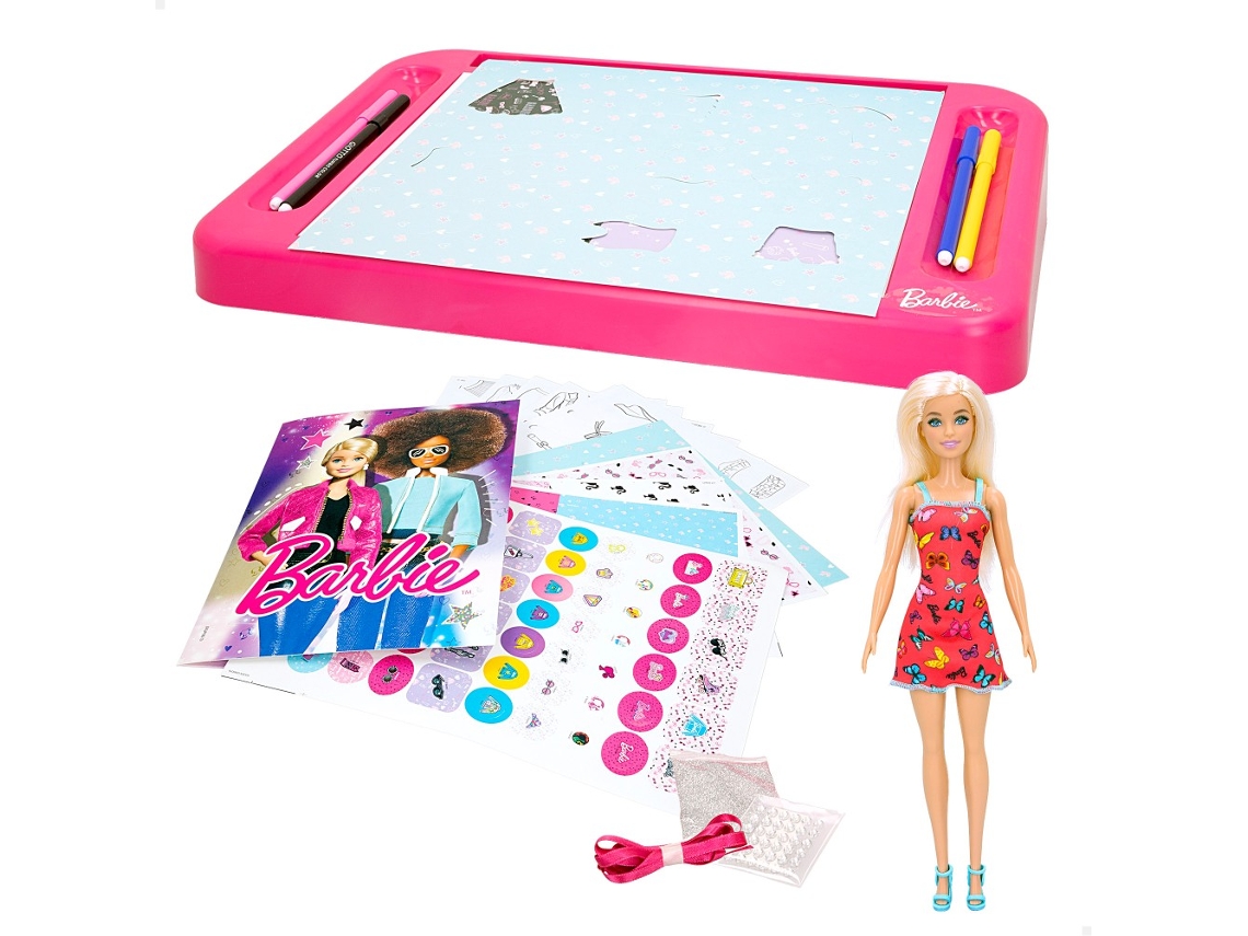 BARBIE Atelier de Design de Moda com Boneca e Acessórios