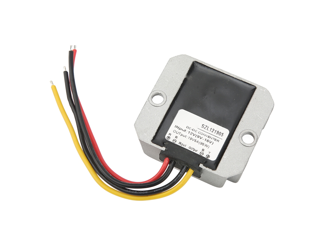 Conversor Boost Dc 12v Para 19v 5a Ip67 Veículo