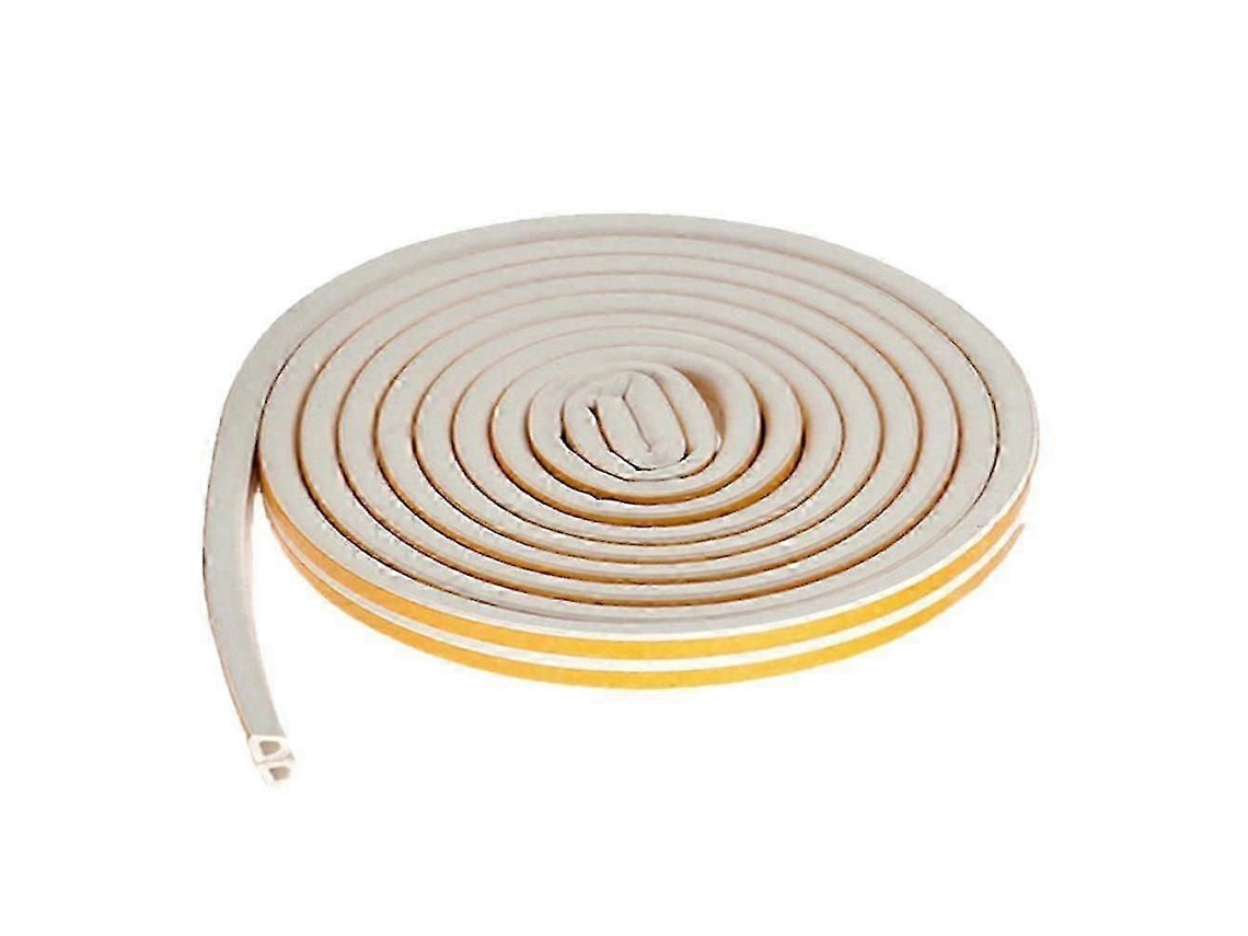 Fita de vedação de espuma autoadesiva para porta Slowmoose tipo D