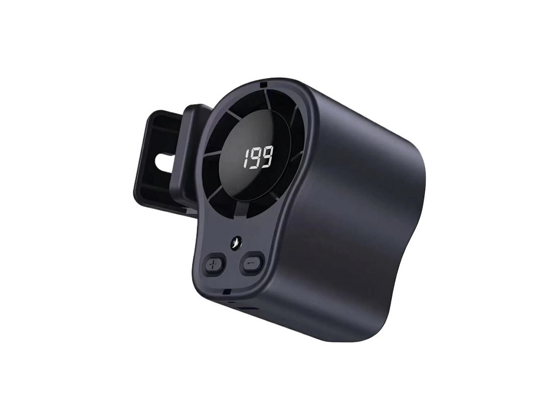 Ar Condicionado Portátil Para Carro, Placa De Resfriamento De 16°c, 199 Velocidades E Clipe (preto)