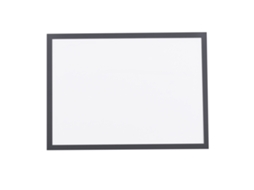 Quadro Magnético De Pvc Transparente Para Papel A4, Fotos E Documentos Durável