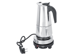Cafeteira de Aço Inoxidável 450ml com Aquecedor LAXISCREED