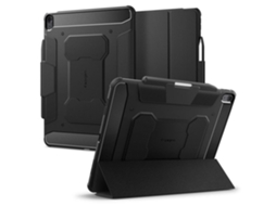 Capa Para Ipad Air 13 Spigen Rugged Armor Pro Preto Sintético Unissex (2024)