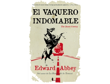 Livro El Vaquero Indomable de Edward Abbey (Espanhol)