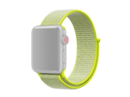 Pulseira De Nylon Ajustável Compatível Com Apple Watch Series 9, 8, 7, 41 Mm / 6, 5, 4 Se , Se (2023), Se 40 Mm / 3, 2, 1, 38 Mm Facpoet (2022)