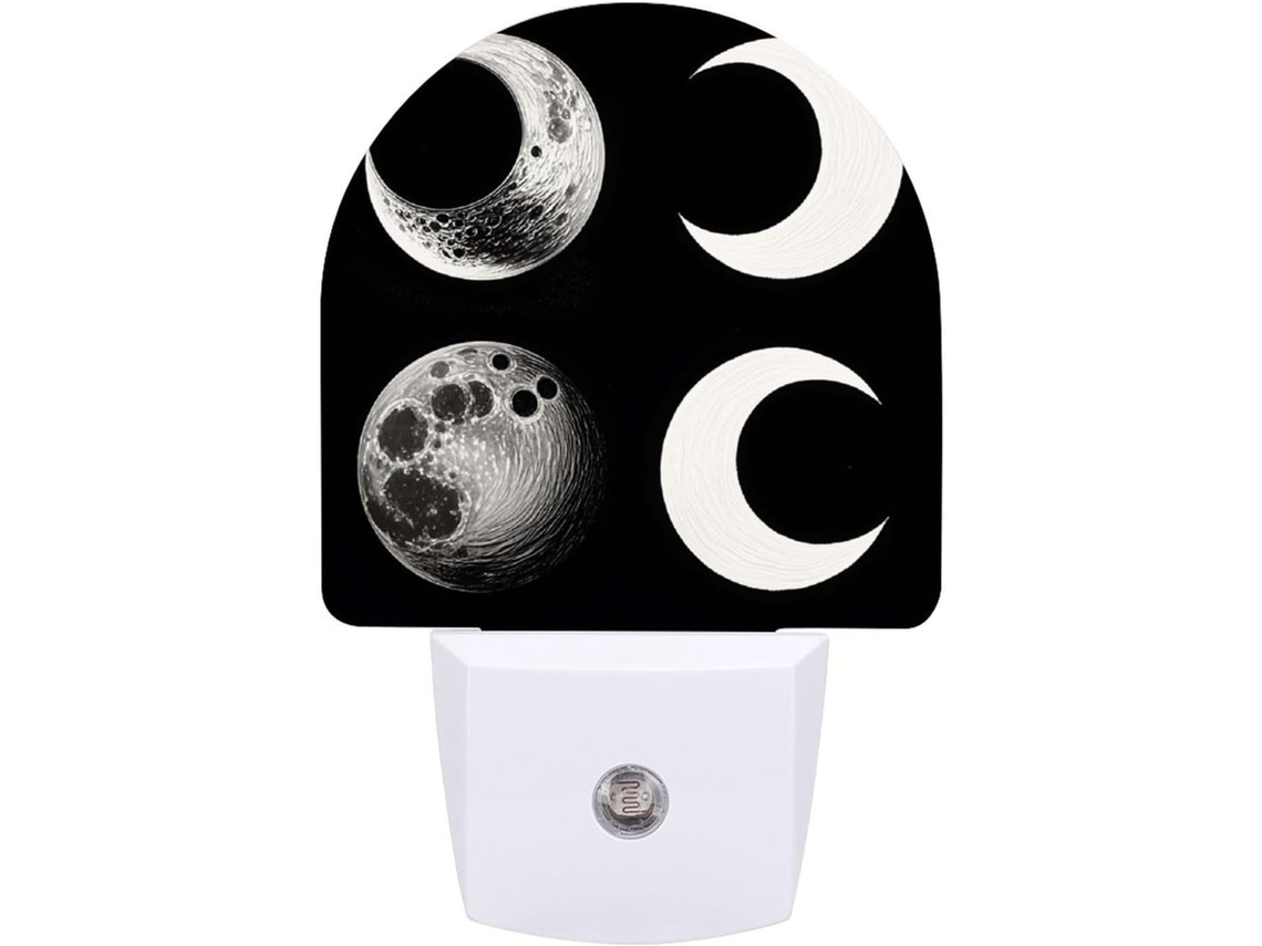 Luz Noturna Led Com Sensor, Luz Noturna Branca Quente Suave Banheiro, Quarto, Cozinha, Semicírculo