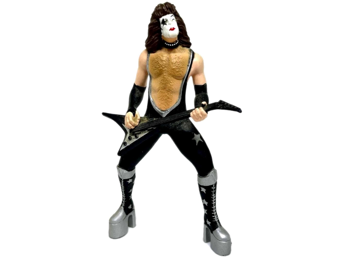 Figura Colecionável Paul Stanley The Starchild Da Kiss, 4,5 Polegadas, Rara E Nova, Para Colecionarstandardblack