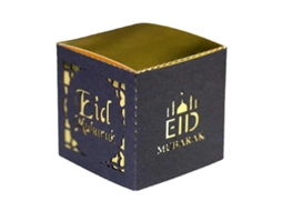 50 Caixas De Doces Eid Mubarak, Caixas De Presente Para Lembrancinhas Do Ramadã Kareem, Suprimentos Islâmicos Muçulmanos Hengjian