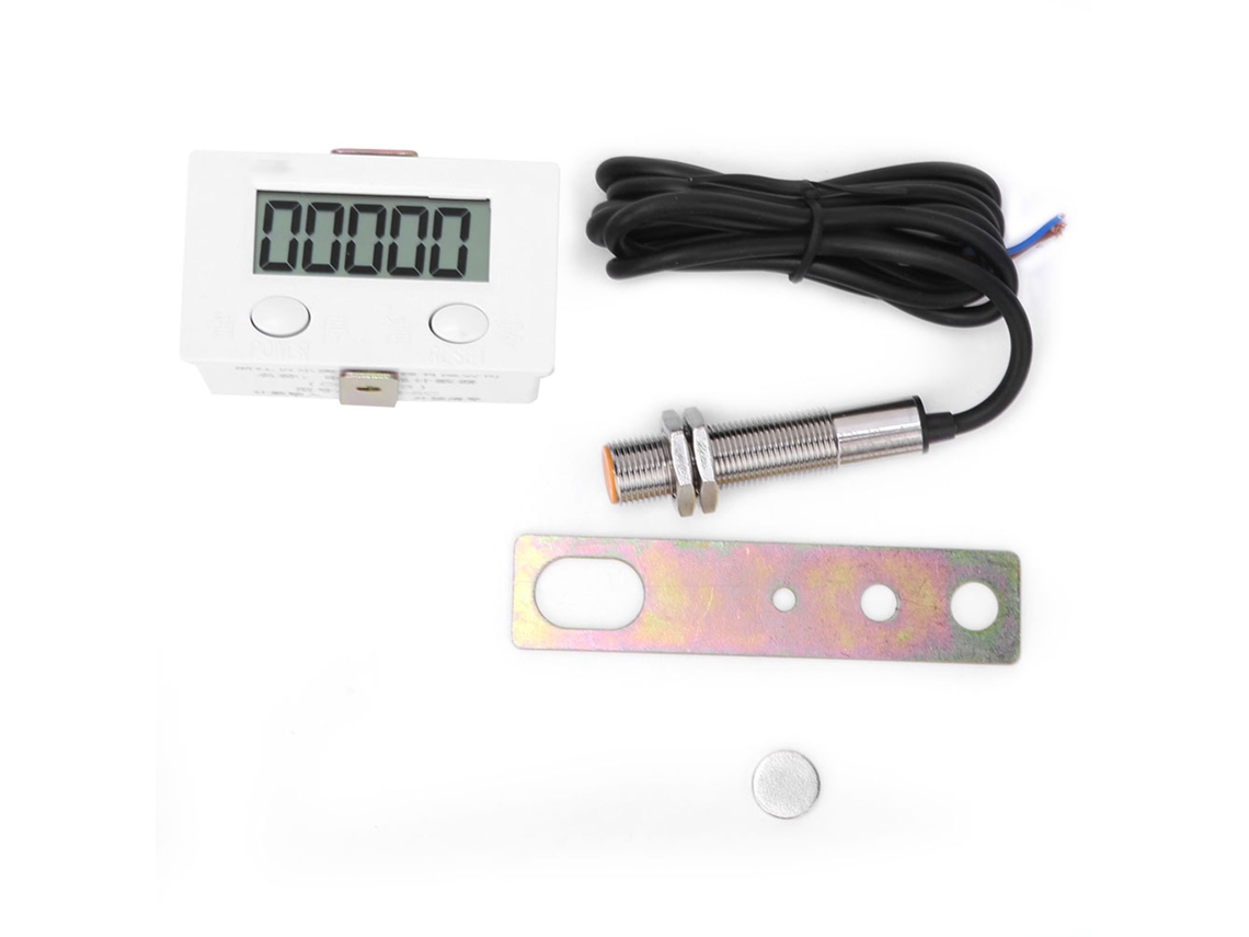 Sensor Magnético de Indução Contador Digital LCD 5 Dígitos | S/MARCA