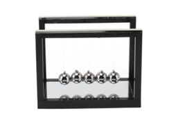 Newton's Cradle de Bolas de Aço Inoxidável para Decoração e Anti Estresse S/MARCA
