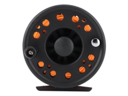 Reel de Pesca com Linha e Mão Muda Laranja Gla7/8