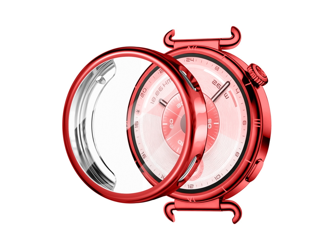 Capa protetora de TPU macio para Huawei Watch Gt6pro 46mm vermelho HEXINYIGJLY