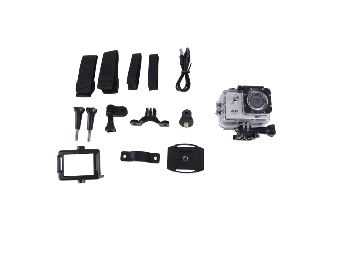 Câmara De Vídeo 4k Camcorder Impermeável Wifi Hd Digital Para Fotografia Ao Ar Livre Cinza