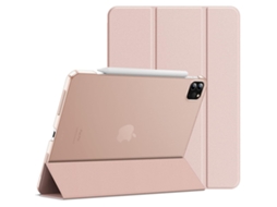 Capa Para Ipad De 9ª/8ª/7ª Geração 10,2 Polegadas , Protetora Fina E Leve Rosa Claro Tuotuo (2021, 2020, 2019)