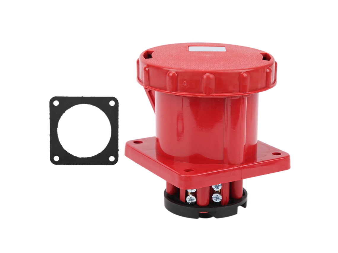Conector Industrial 380415v 63a 3p+n+e 5 Pinos Plug Retto Ip67 Impermeável Para Agricultura