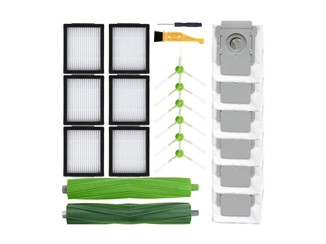 Kit de Peças de Reposição Rolevel para Roomba I6 I3 I7 Plus E5 E6 Vácuo