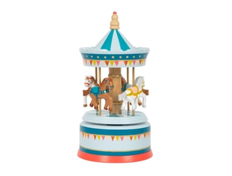 Musical Box Horse Carousel Circus