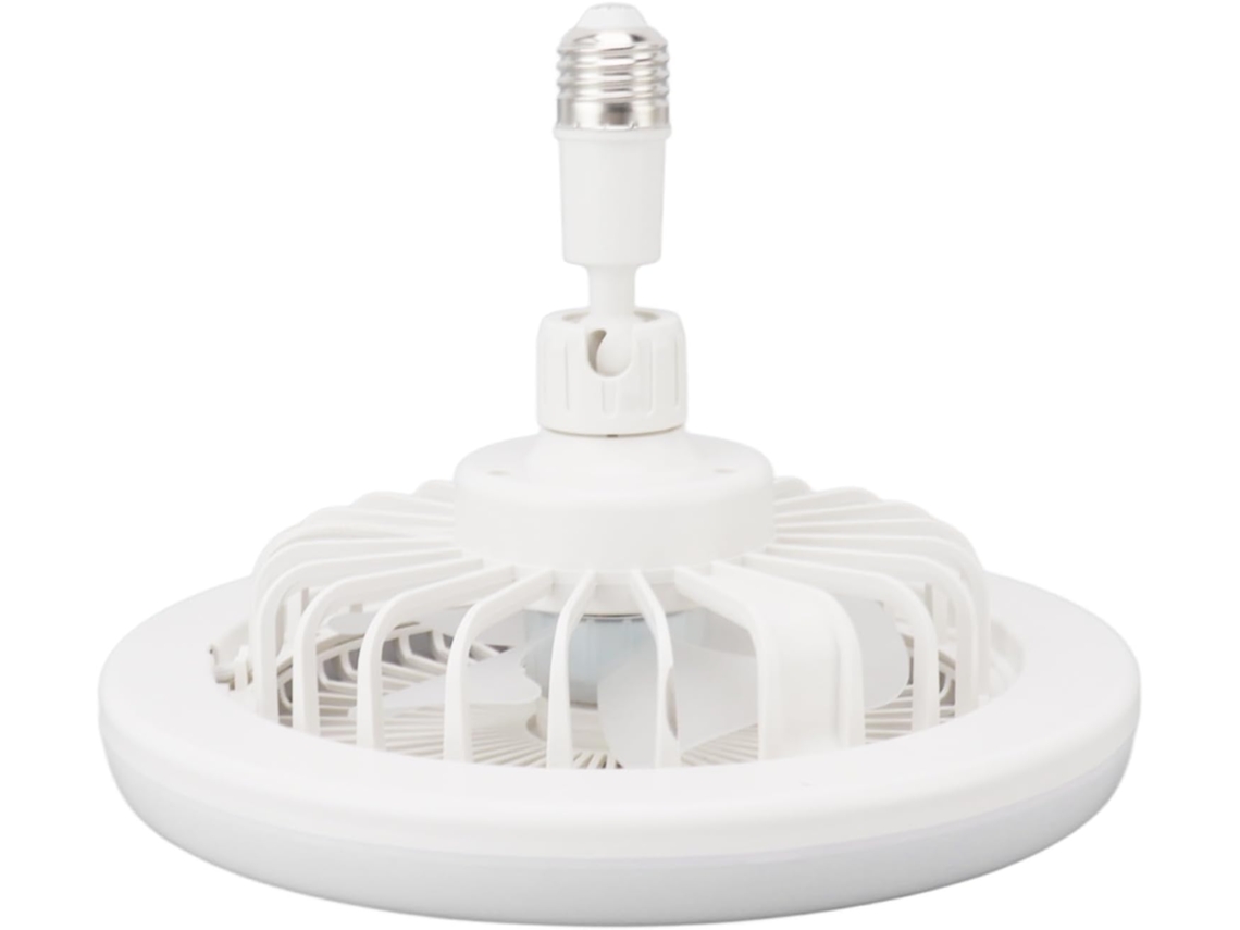 Ventilador De Teto Com Luz 30w, Controle Remoto Ângulo Ajustável 9,8