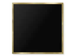 Magnetic Wall Board Light Mustard For The Office Espelharte (50x50 Cm)