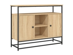 Sideboard, Sideboards Vidaxl Marrom Madeira Processada (n/a)