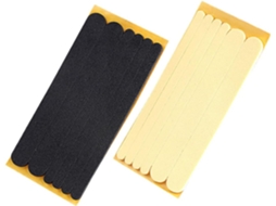 Etiquetas Para Sapatos De Salto Alto, 2 Folhas, Espuma Preta