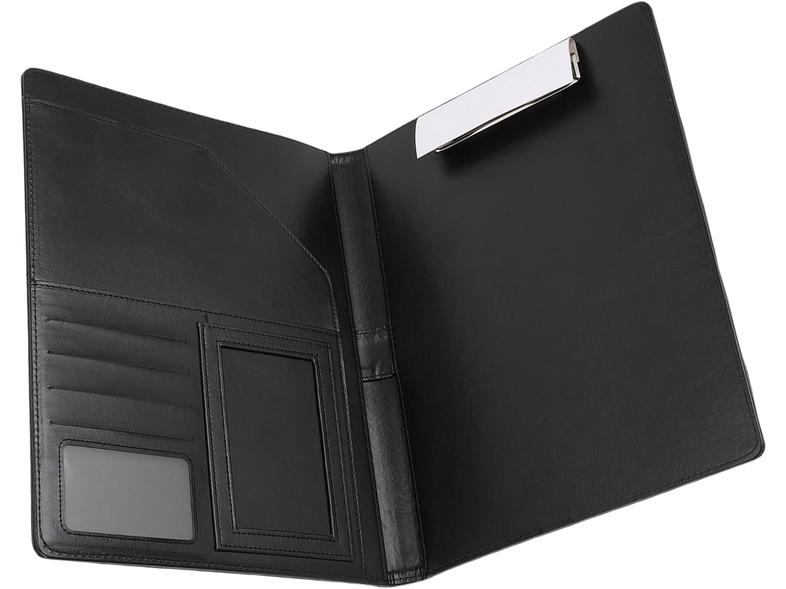 Pasta Acuto Pequena E Elegante Com Capa Prancheta Suporte Ergonômico Bloco De Notas, Ideal Reuniões De