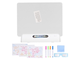 Ats tablero de Luz Ultimate Diy 3d Luminoso para Dibujar Y Doodle de Dinosaurio para Niños Y Niñas