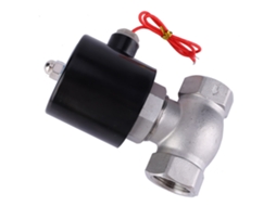 Válvula Solenoide De Aço Inoxidável 2 Vias Normalmente Fechada Da Laxiscreed Para Ar, Água E Vapor