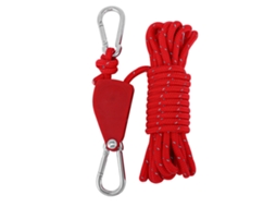 Corda de Barraca Refletiva com Tensor Metal para Camping