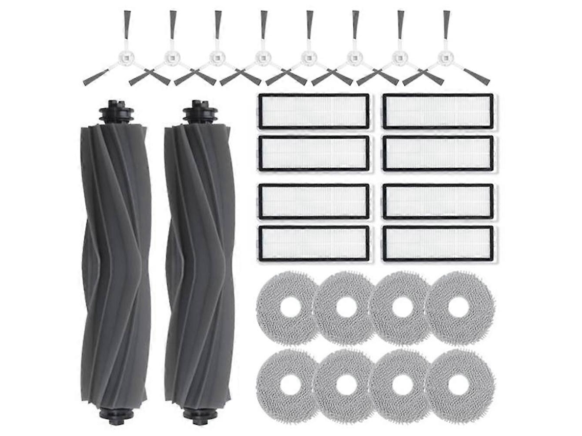 Peças De Reposição Para Aspirador Robô L20 Ultra/x20 Pro: Escova Lateral Principal, Filtro Hepa, Pano De Limpeza E Acessórios._ptg