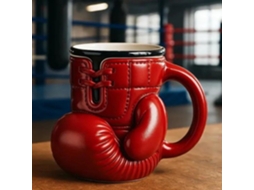 Caneca Luva De Boxe, Beba Como Um Lutador, De Café 3d Divertida Em Formato De 350ml, Esportiva Vermelha