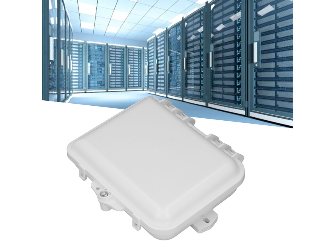 Caixa De Distribuição De Fibra Óptica À Prova Dágua Com 12 Condutores Para Montagem Em Parede. Aquaforge