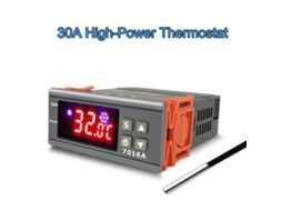 Controlador De Temperatura Digital 30a Termostato Sensor Ntc Para Congelador Nevera Incubación
