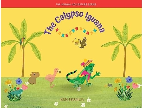 Livro The Calypso Iguana de Ken Francis (Inglês)