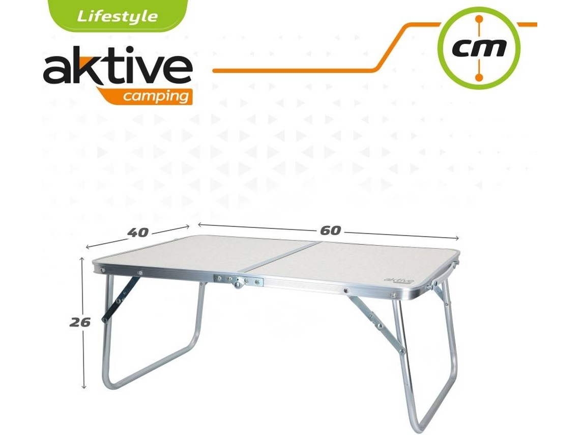 Mesa ping-pong dobrável de camping Aktive