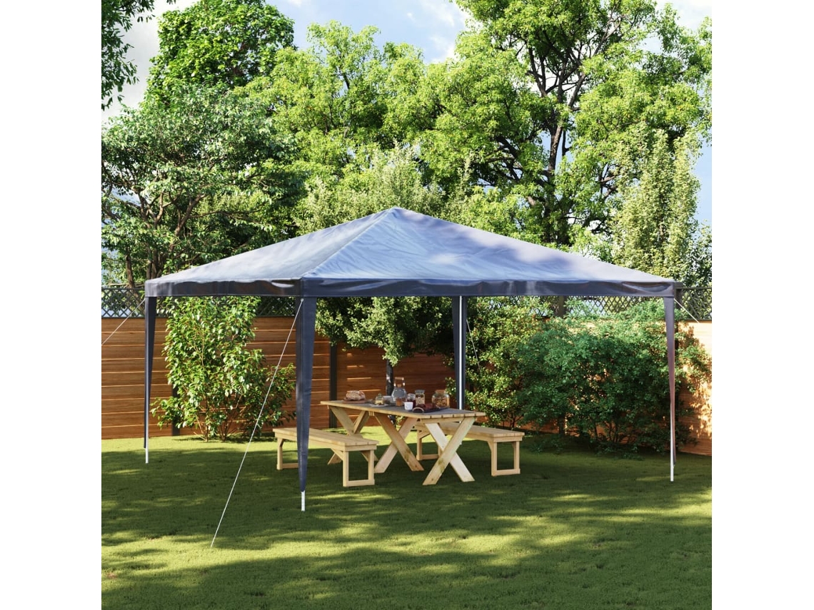 Vidaxl Tenda Para Festas 4x4 M Azul