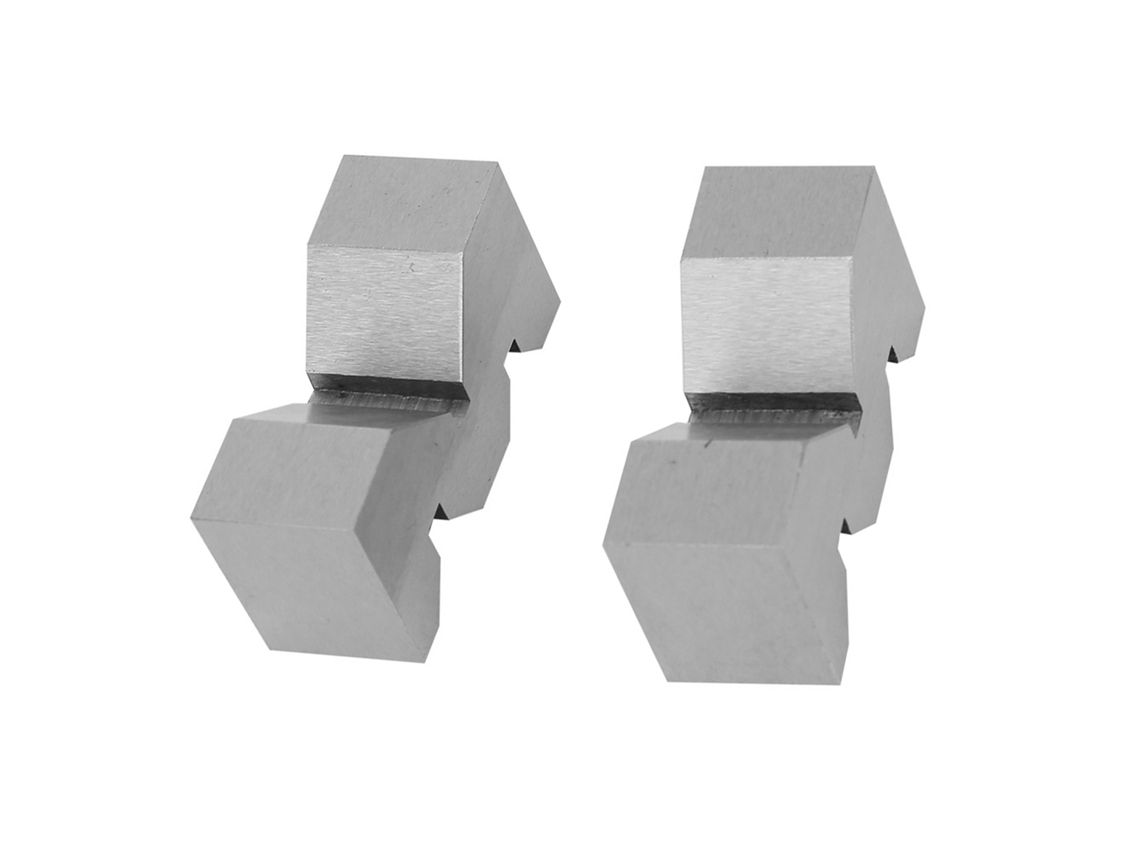 2 Peças De Bloco Em Forma De V De Aço Carbono Tipo M De Alta Precisão De 50mm Para Medição De Plataforma