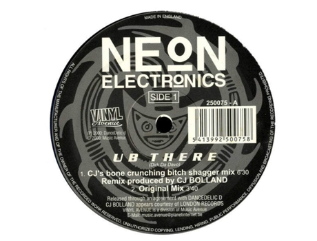 Ub There, Neon Electronics Vinyl Avenue