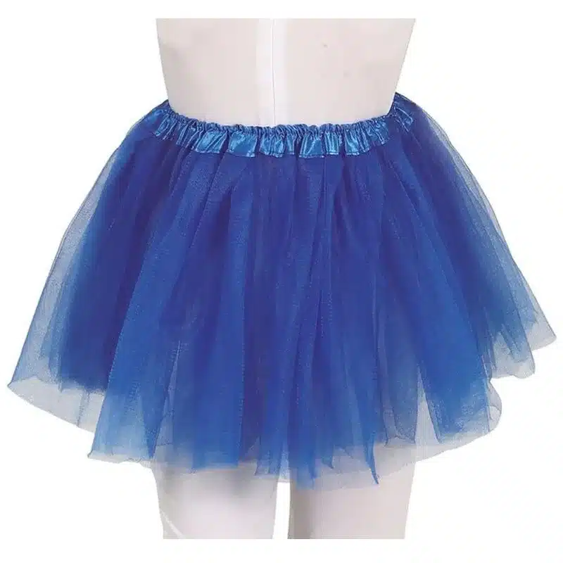 Tutú Azul Oscuro Infantil De 30 Cm Para Disfraces De Fiestas Guirca 17821 Guircap24